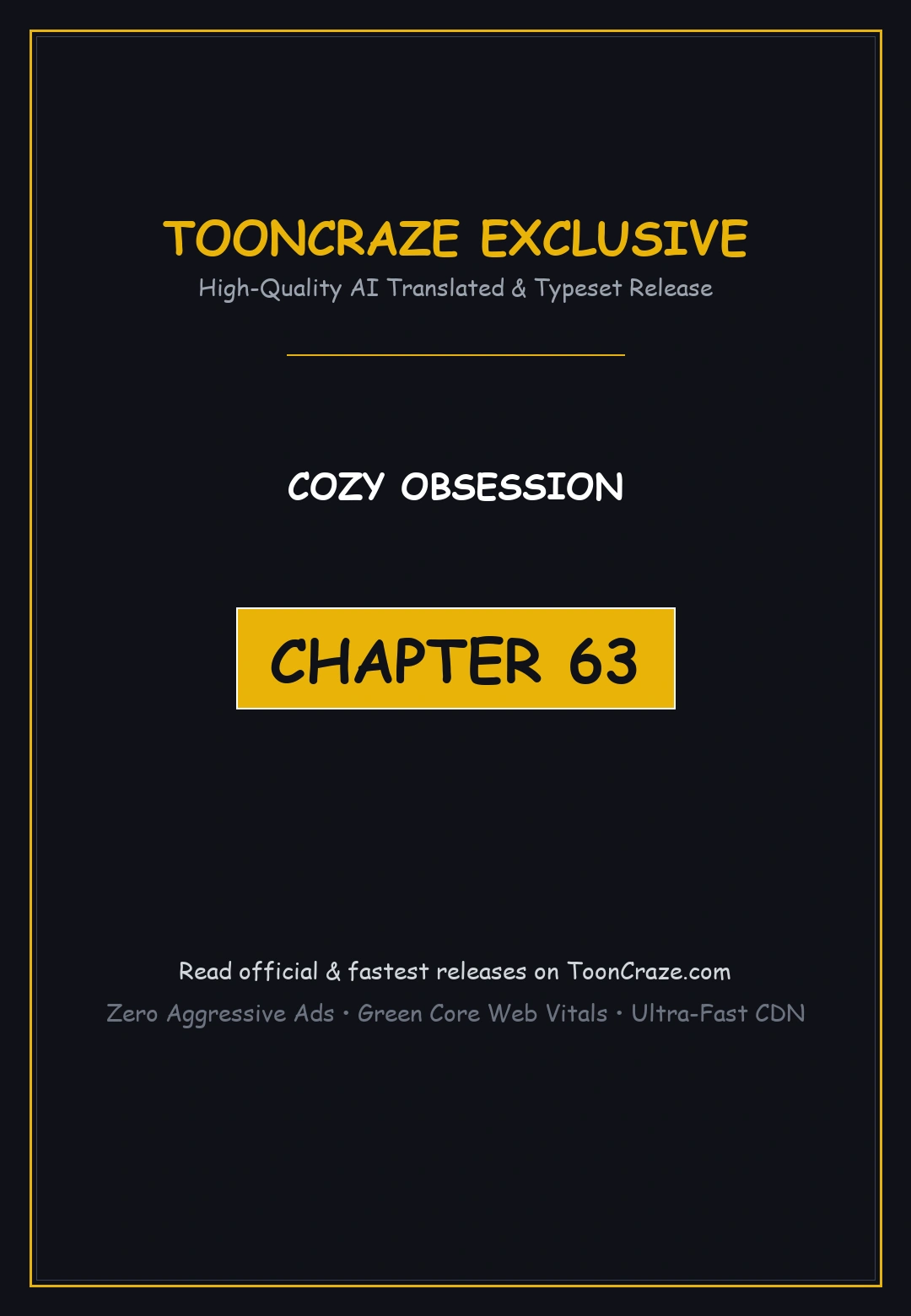 Cozy Obsession Episode 63 - Page 1