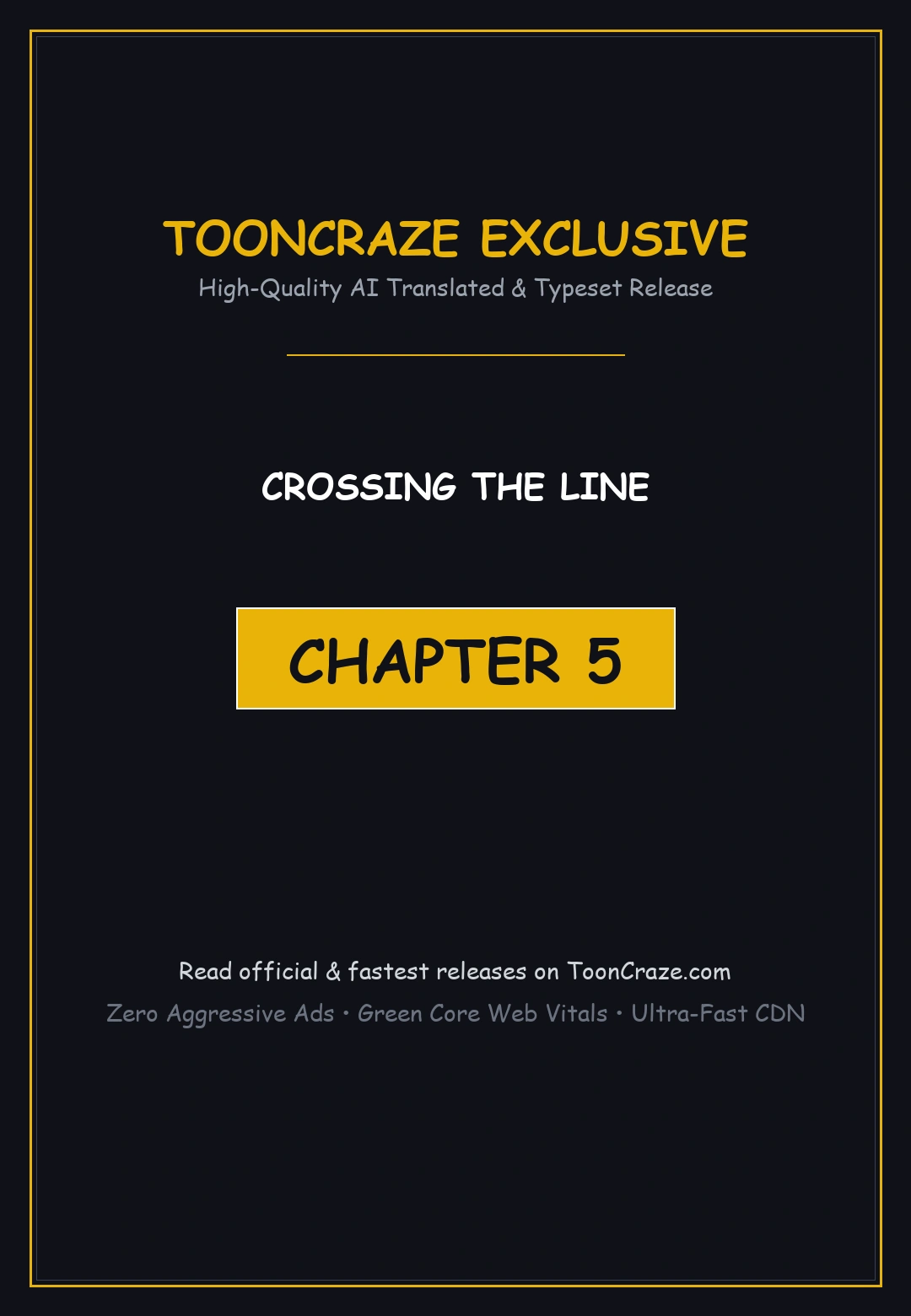 Crossing the Line Episode 5 - Page 1