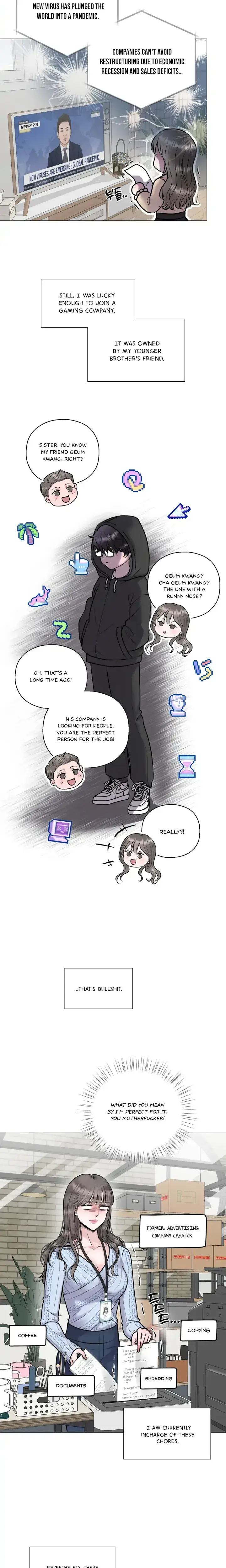 Dating Sim Short Stories Noona Will Do It For You Episode 1 - Page 5