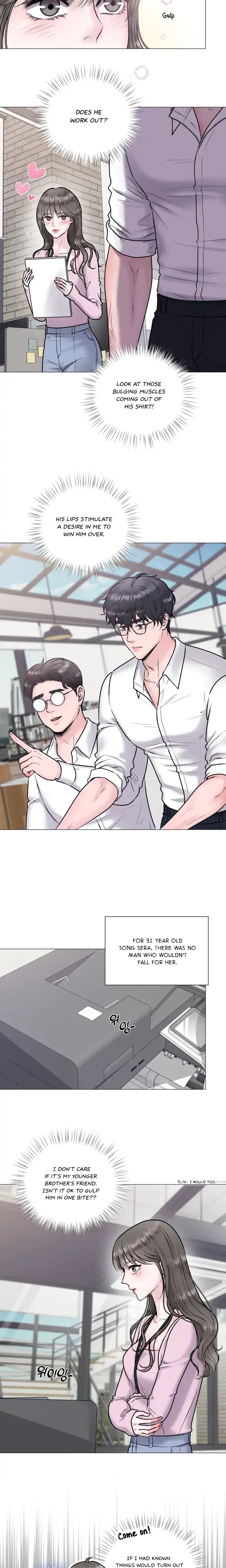 Dating Sim Short Stories Noona Will Do It For You Episode 1 - Page 8