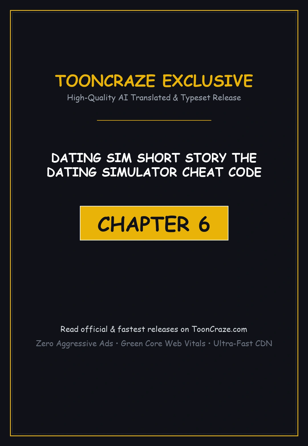 Dating Sim Short Story The Dating Simulator Cheat Code Episode 6 - Page 1