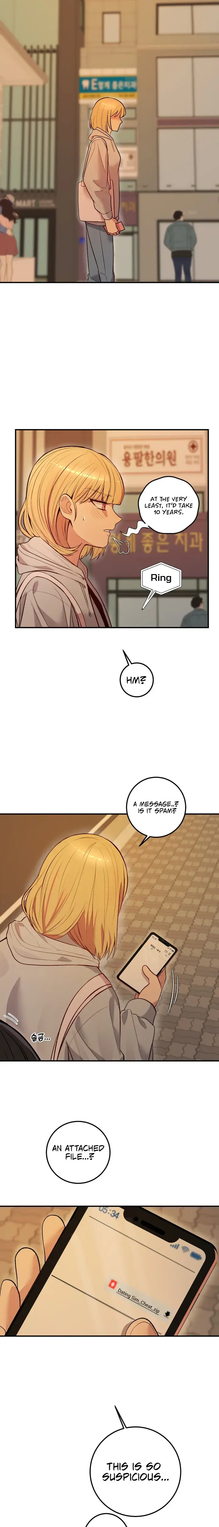 Dating Sim Short Story The Dating Simulator Cheat Episode 1 - Page 13