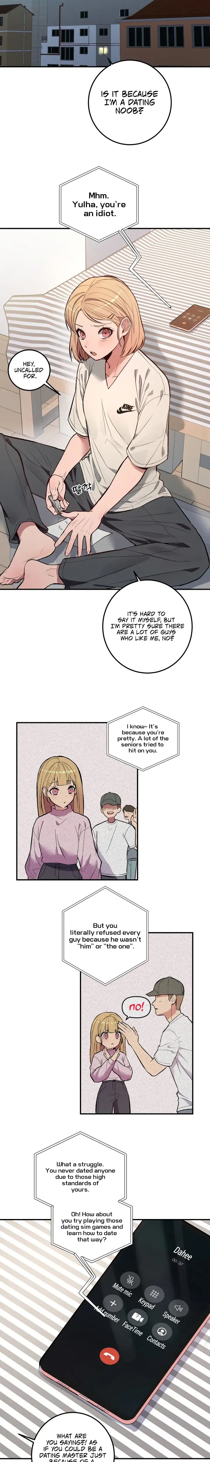 Dating Sim Short Story The Dating Simulator Cheat Episode 1 - Page 5