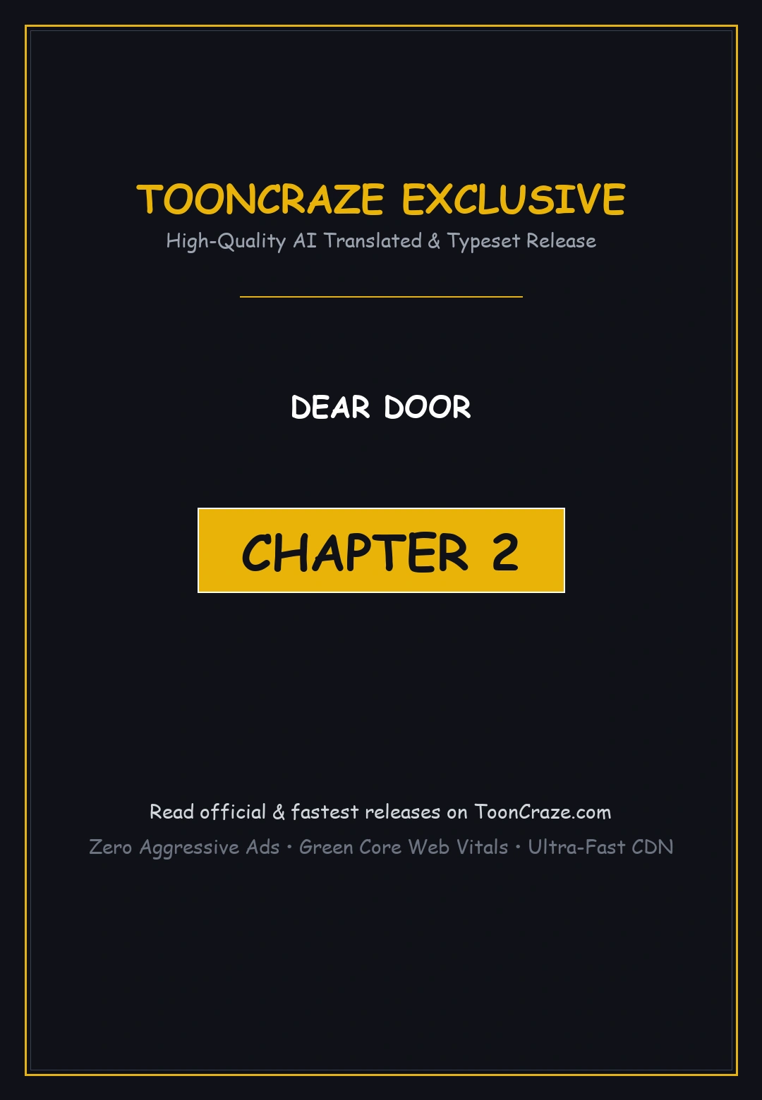 Dear Door Episode 2 - Page 1