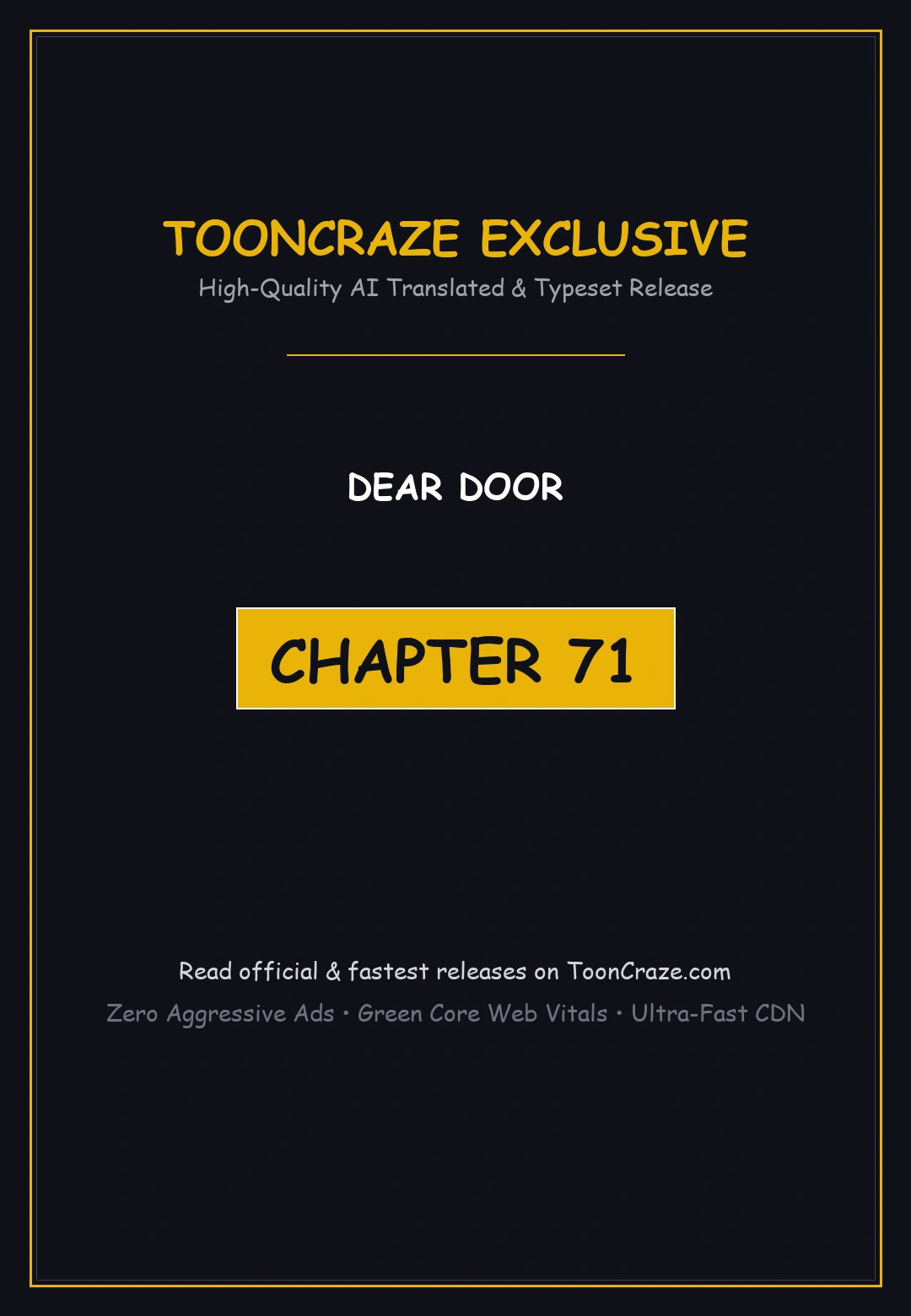 Dear Door Episode 71 - Page 1