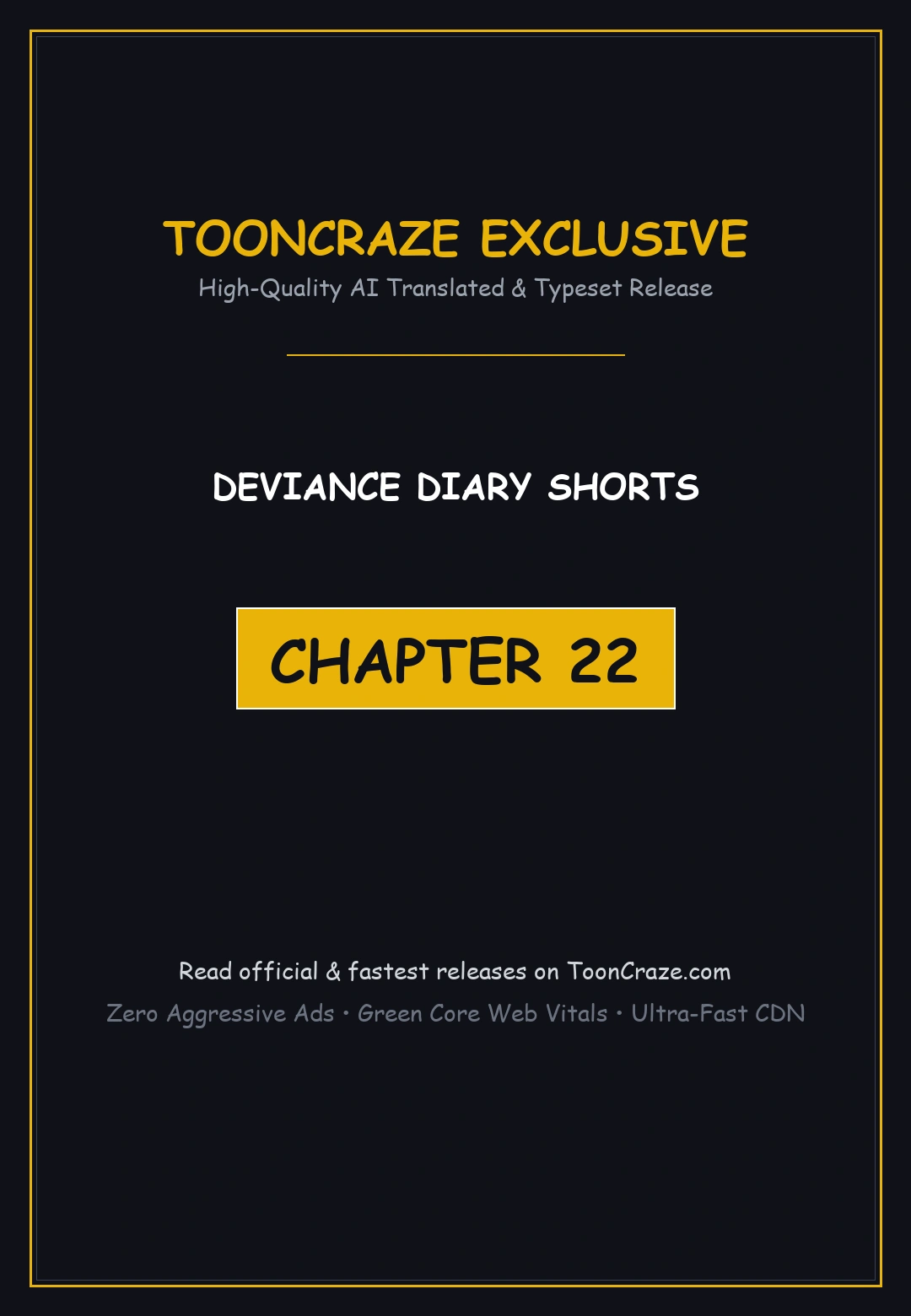 Deviance Diary Shorts Episode 22 - Page 1