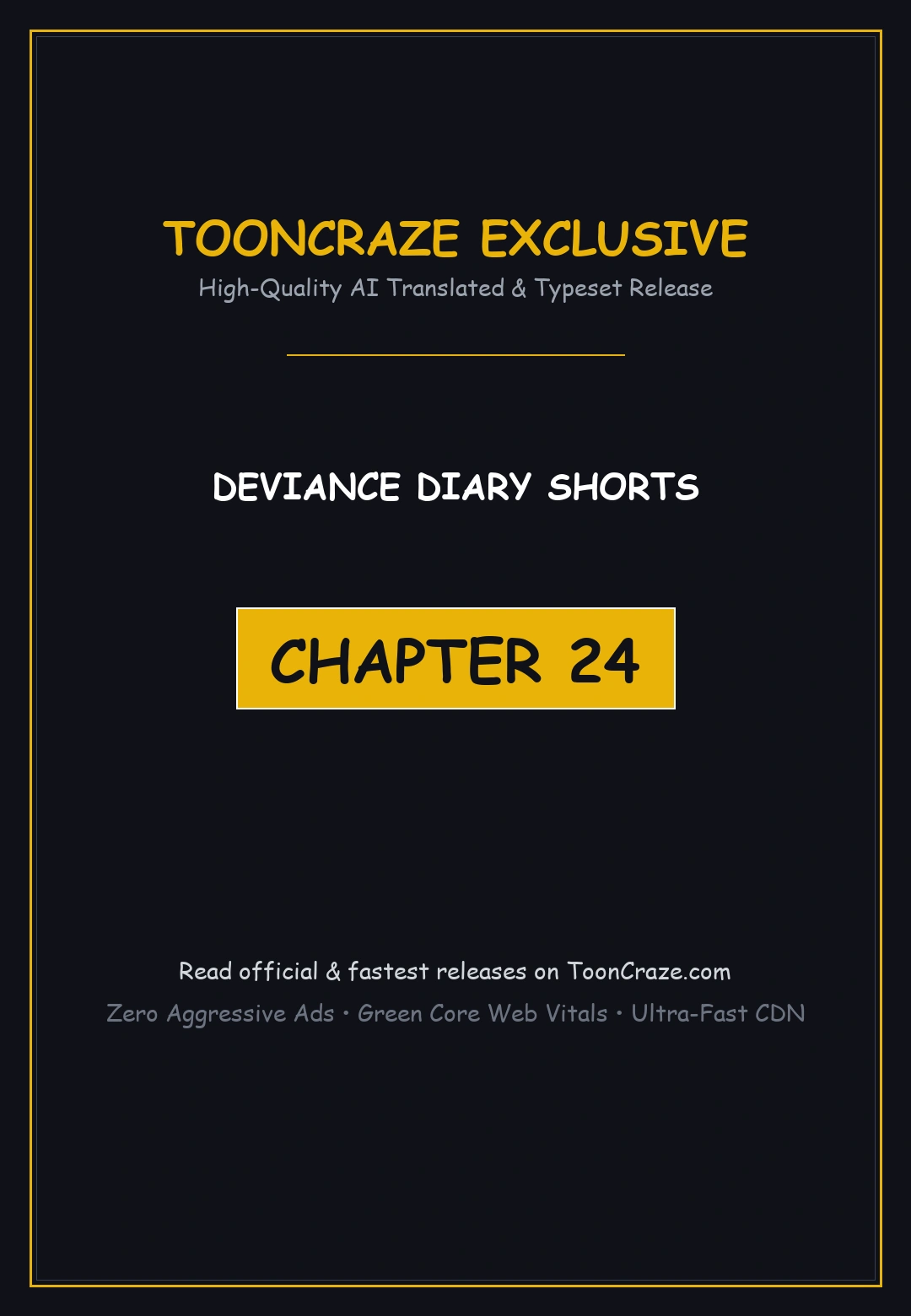 Deviance Diary Shorts Episode 24 - Page 1