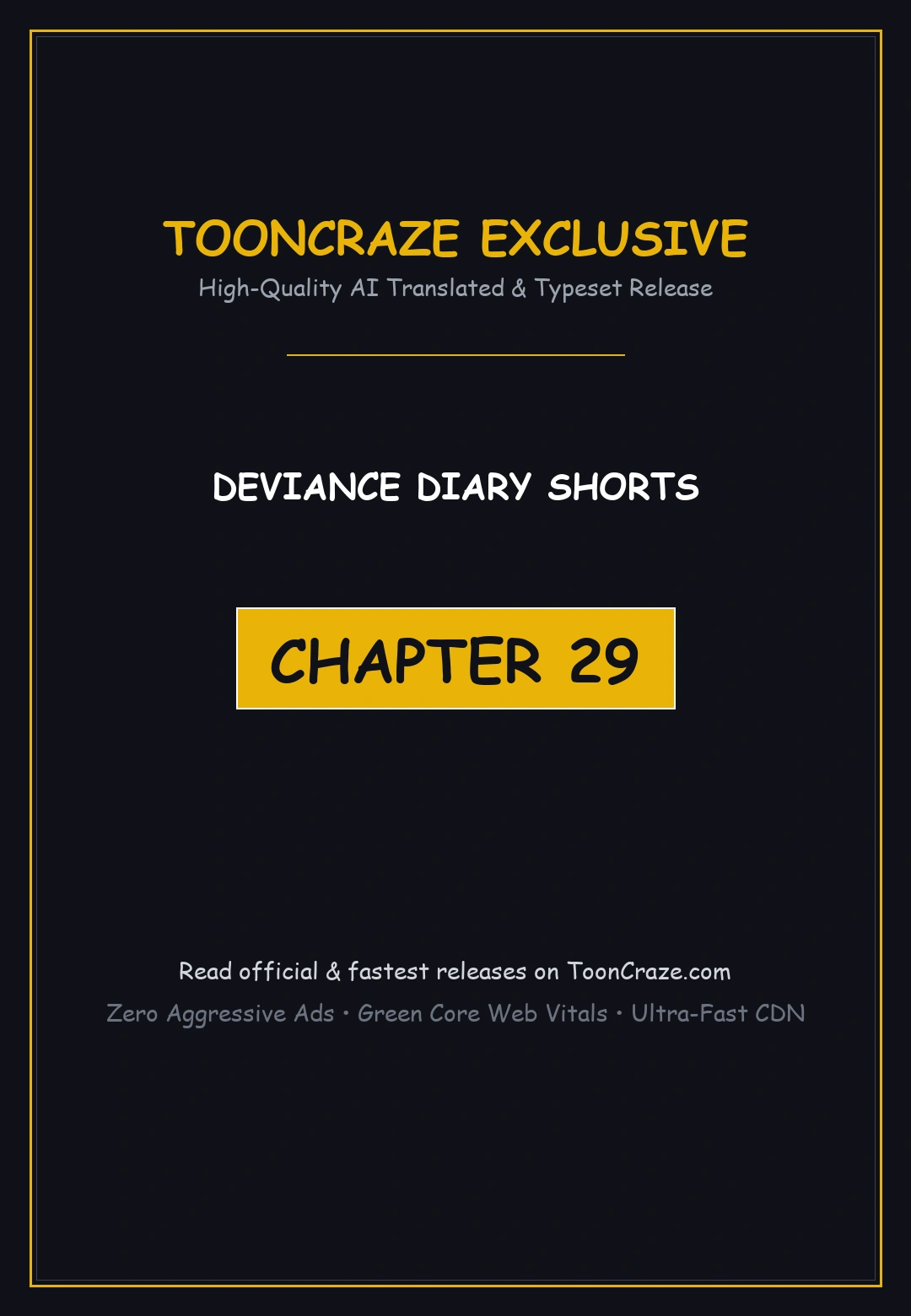 Deviance Diary Shorts Episode 29 - Page 1
