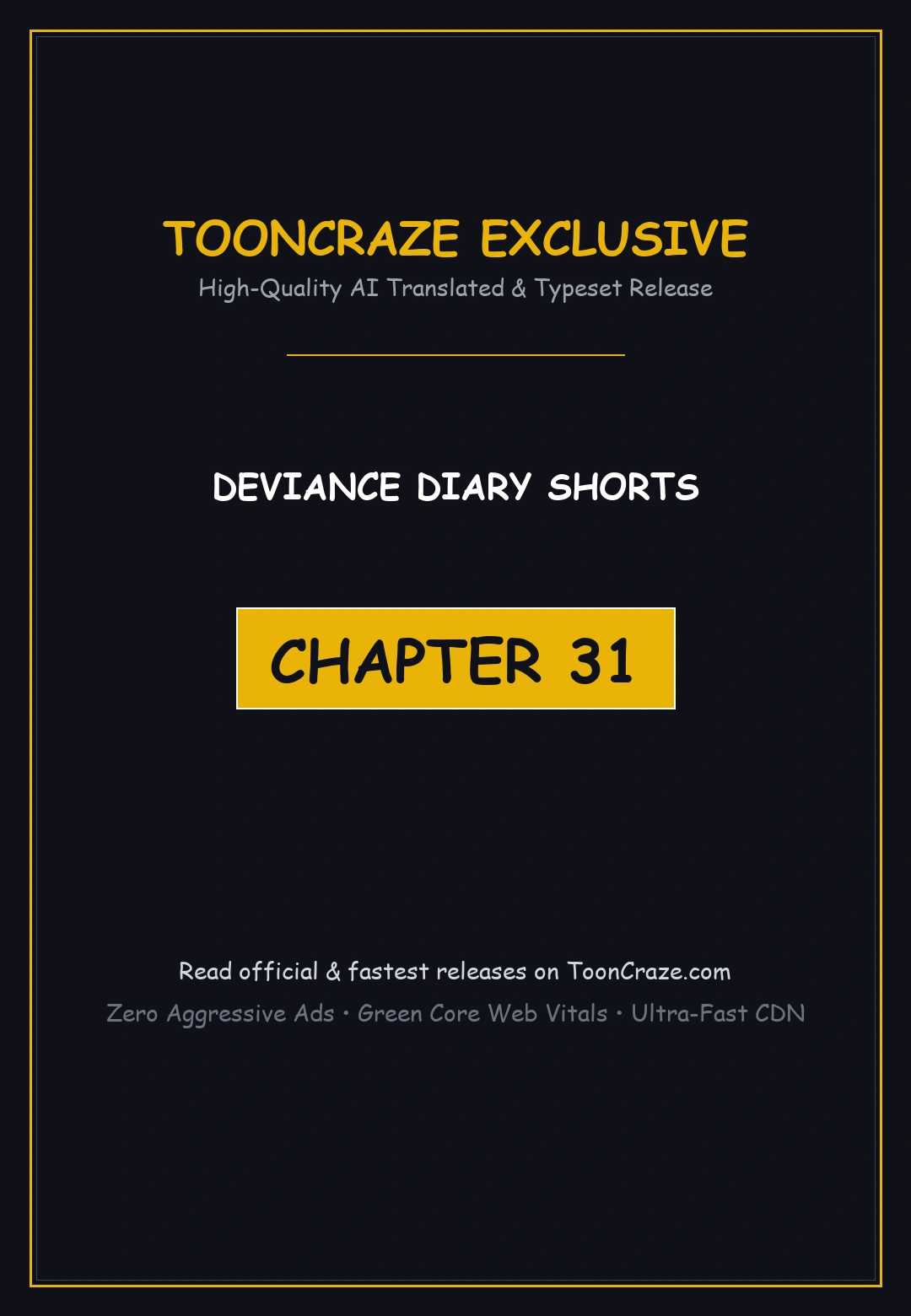Deviance Diary Shorts Episode 31 - Page 1