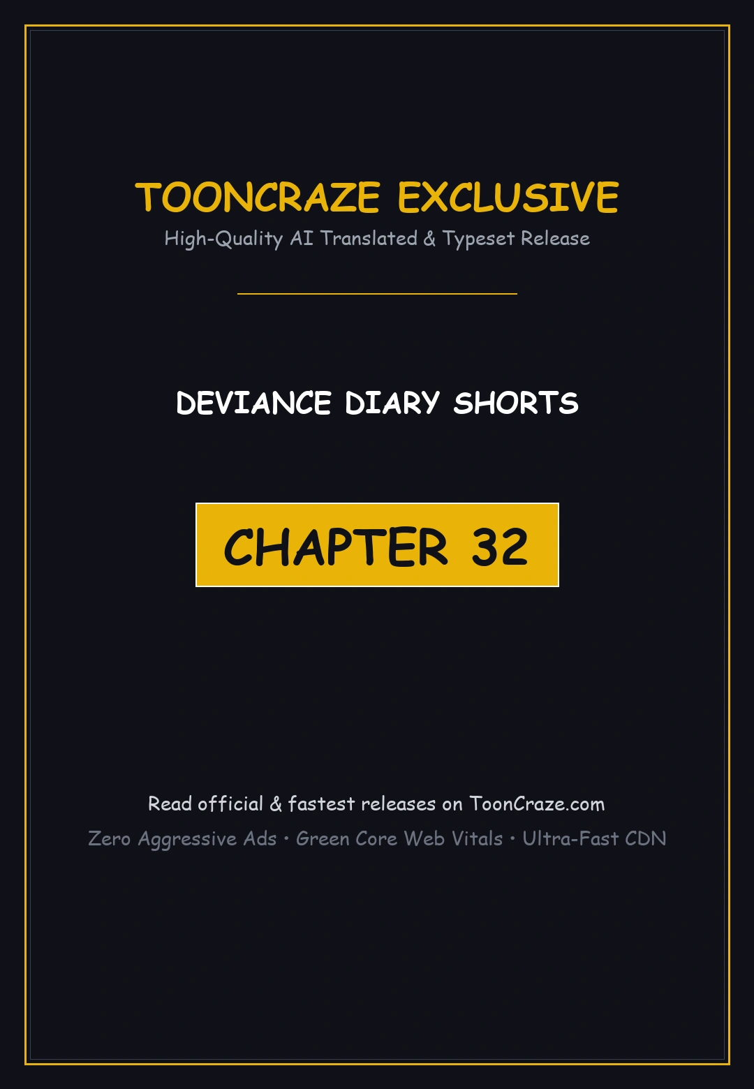 Deviance Diary Shorts Episode 32 - Page 1