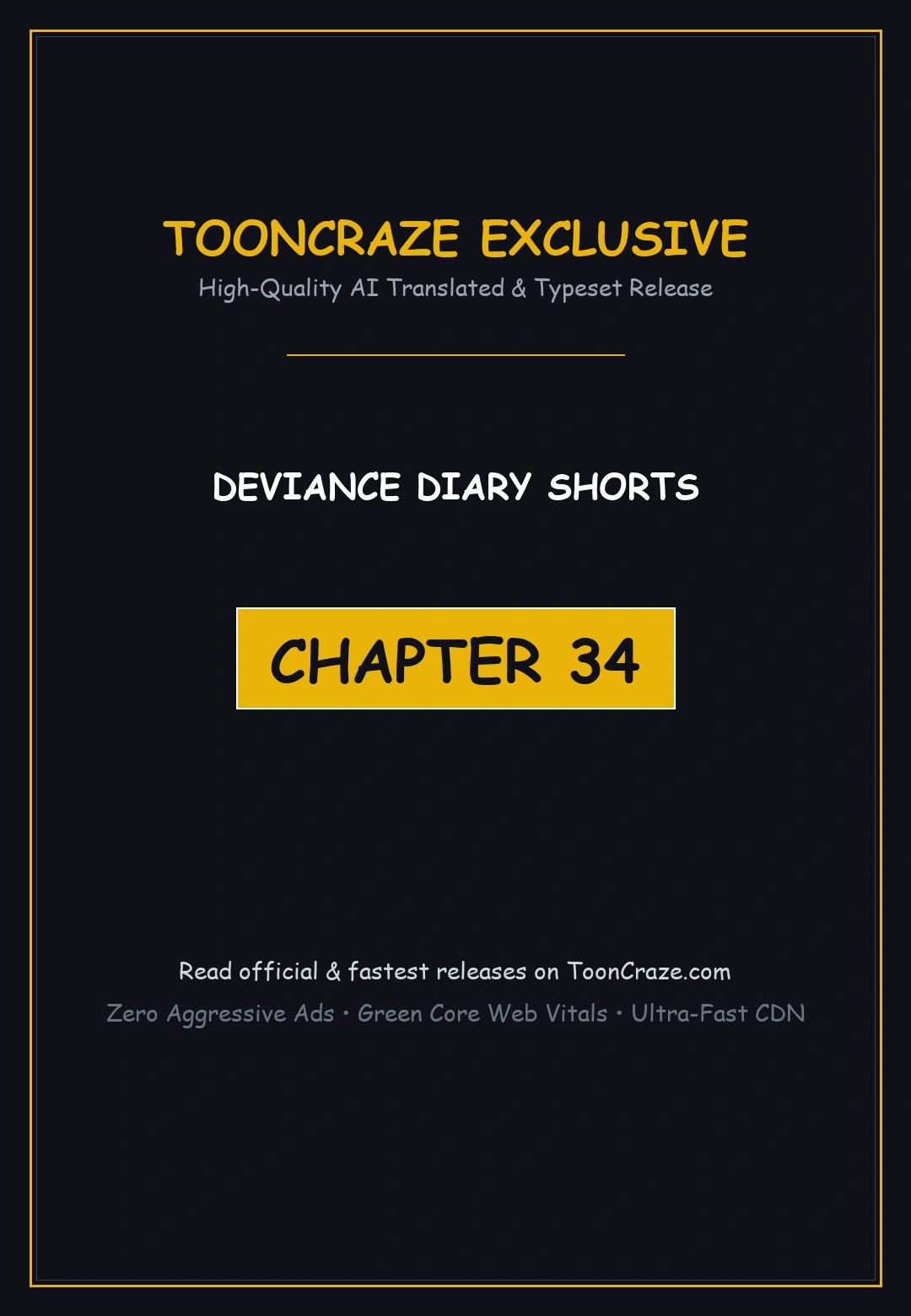 Deviance Diary Shorts Episode 34 - Page 1