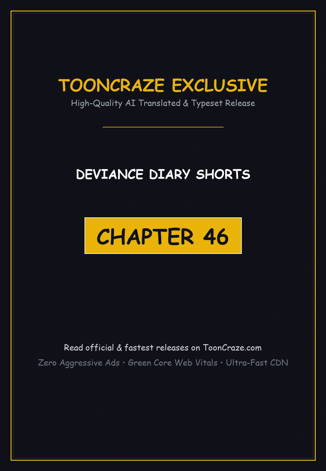 Deviance Diary Shorts Episode 46 - Page 1