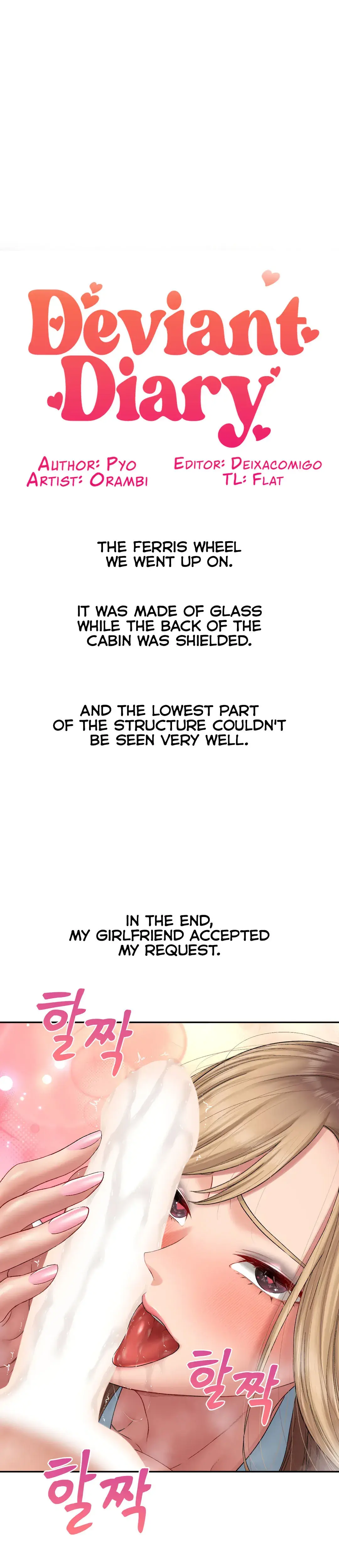 Deviant Diary Episode 25 - Page 1