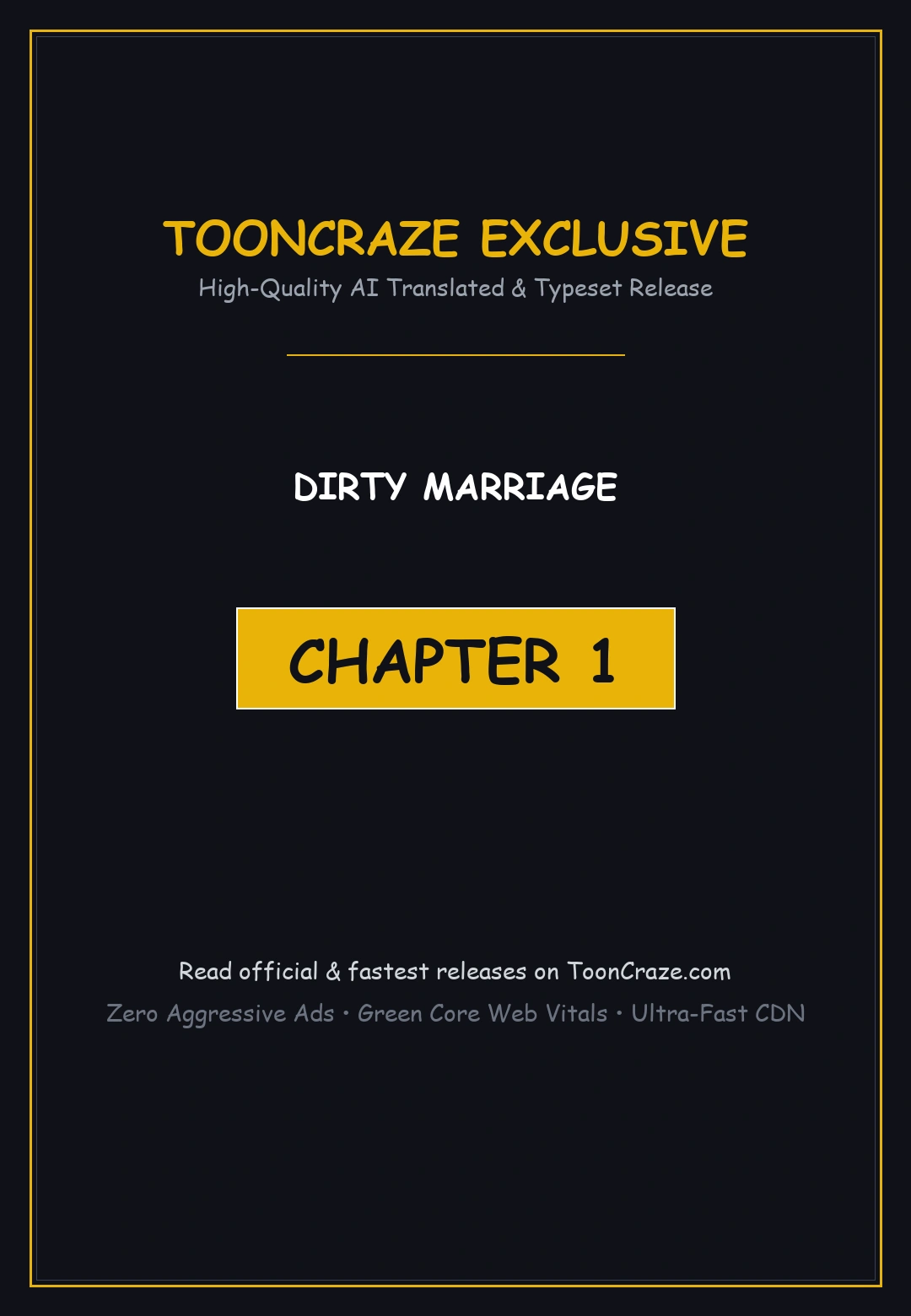 Dirty Marriage Episode 1 - Page 1