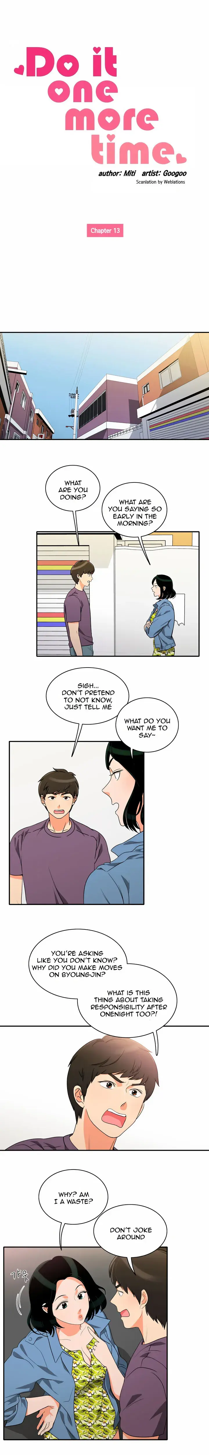 Do It One More Time Episode 13 - Page 1