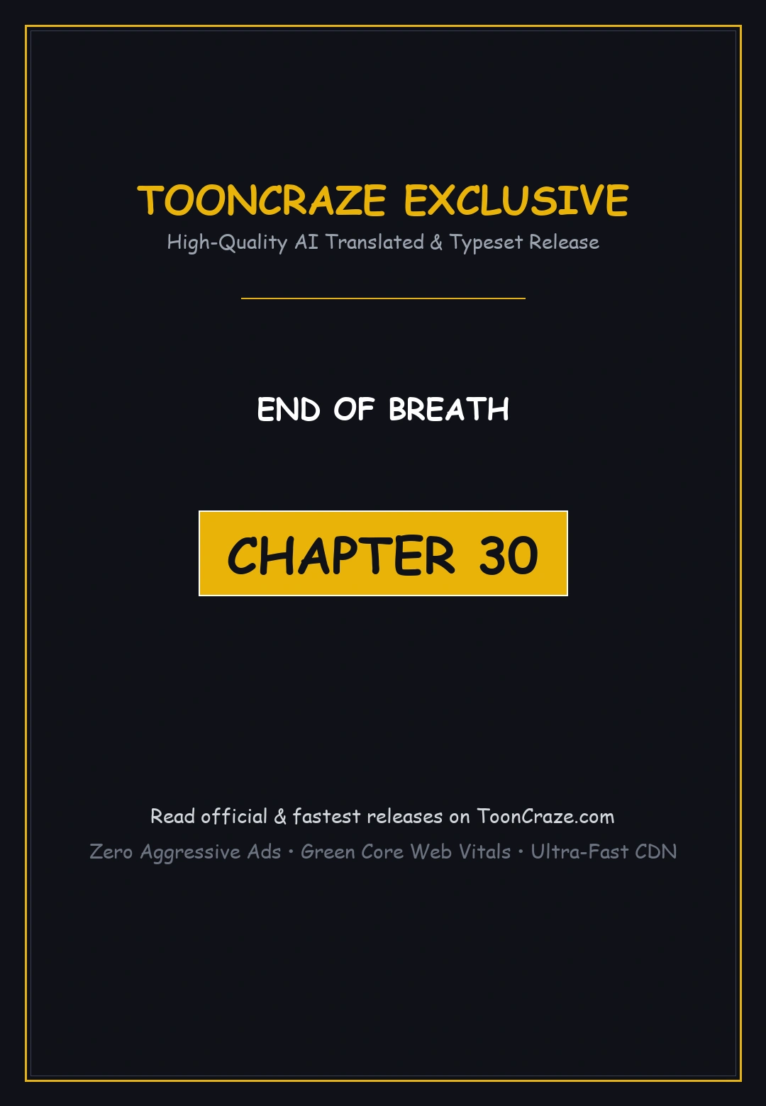 End Of Breath Episode 30 - Page 1