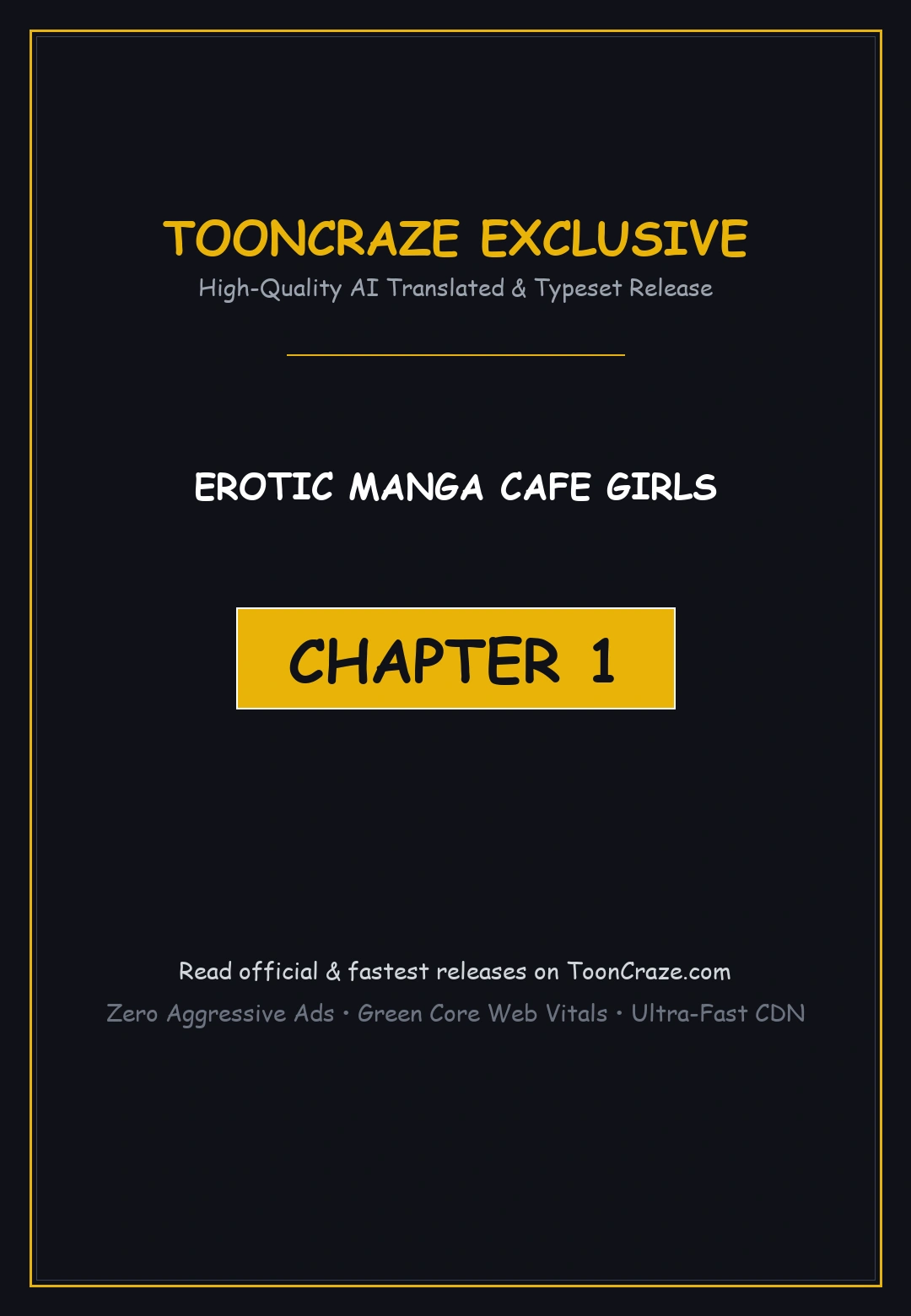 Erotic Manga Caf Girls Episode 1 - Page 1