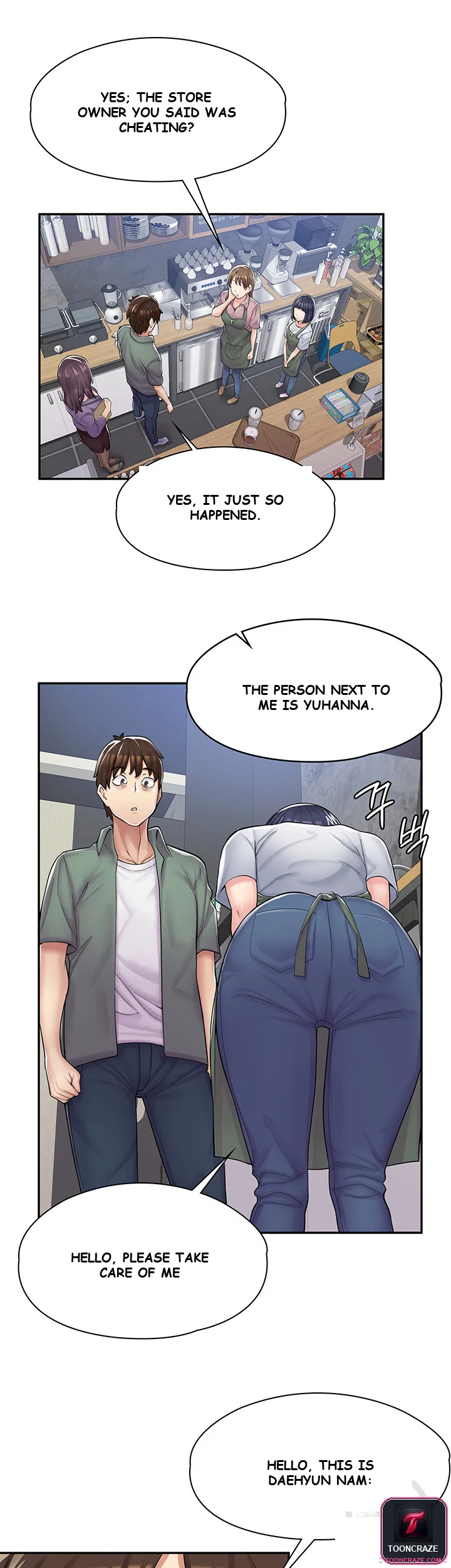 Erotic Manga Caf Girls Episode 1 - Page 51