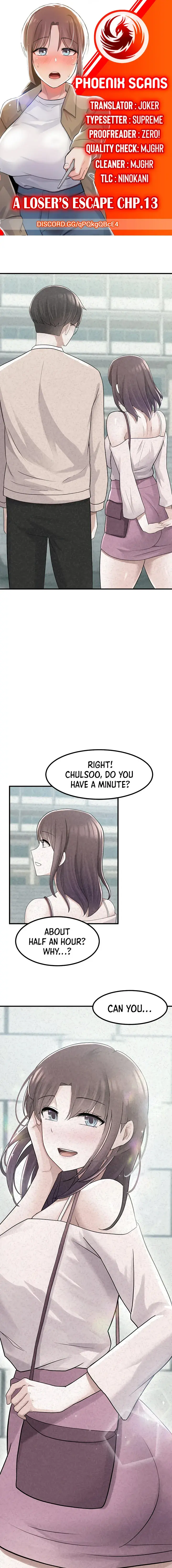 Escape Loser Episode 13 - Page 1
