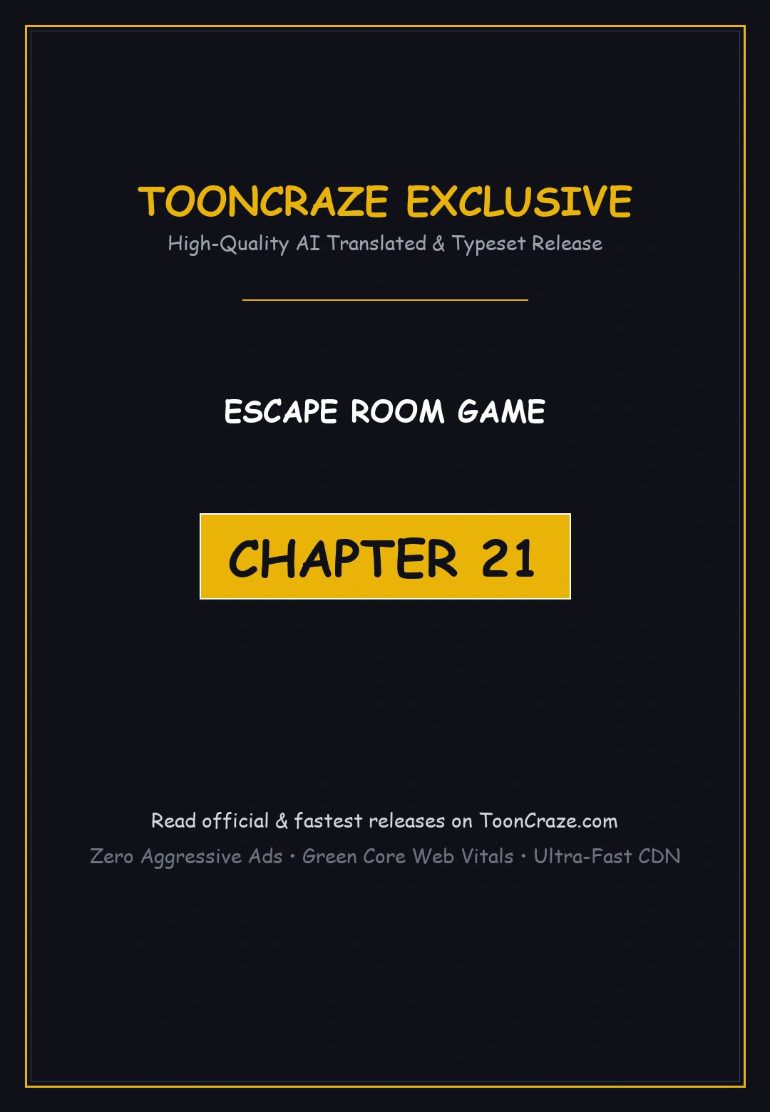 Escape Room Game Episode 21 - Page 1