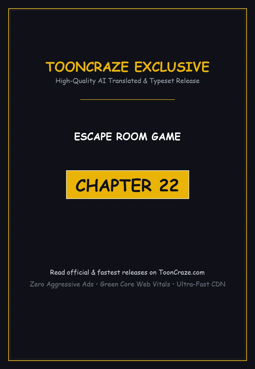 Escape Room Game Episode 22 - Page 1