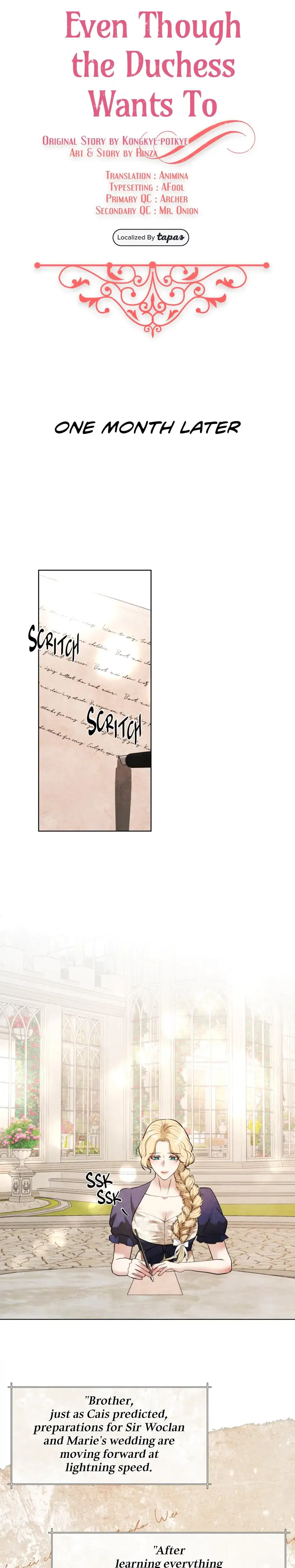 Even Though the Duchess Wants To Episode 55 - Page 22