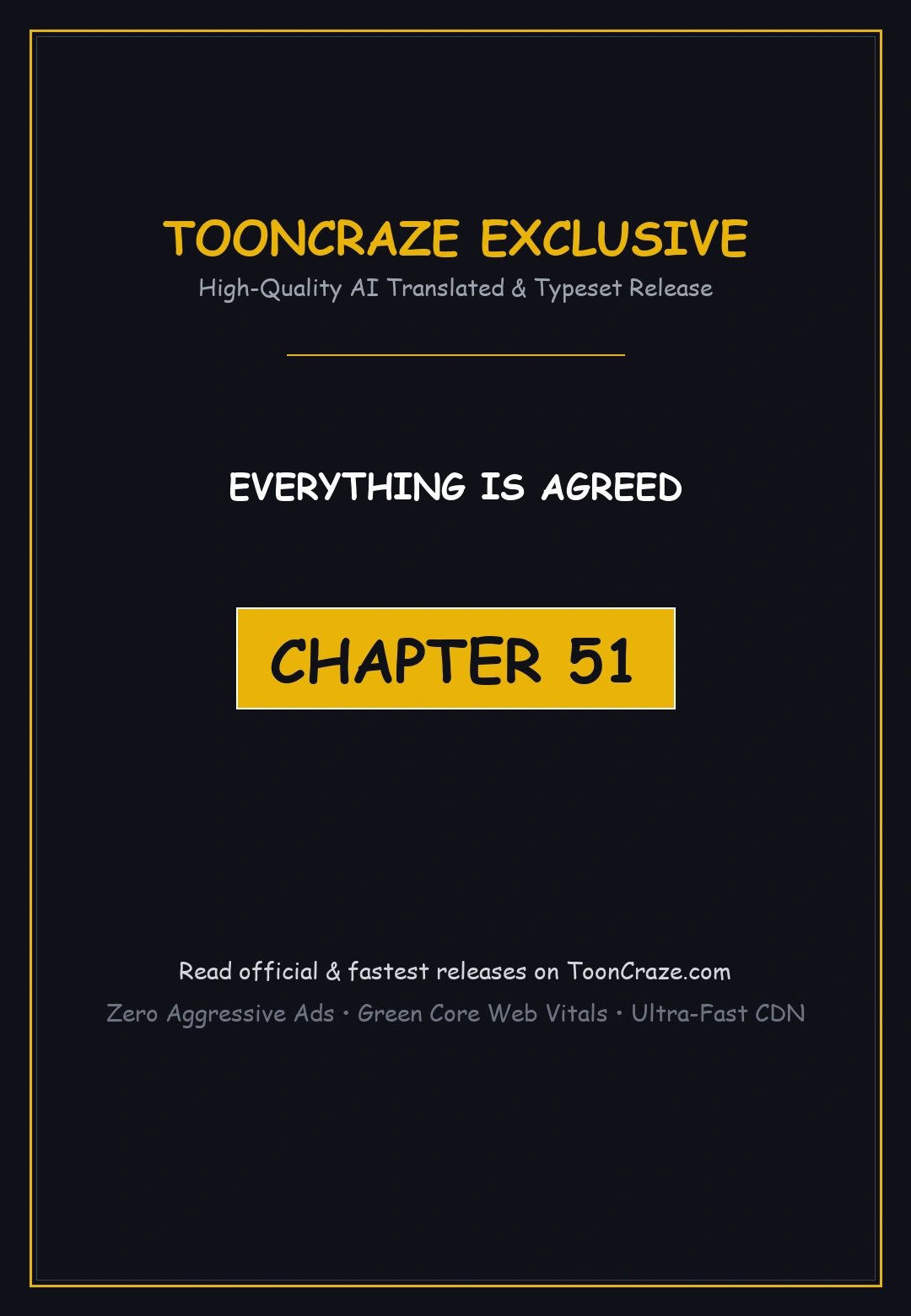 Everything Is Agreed Episode 51 - Page 1
