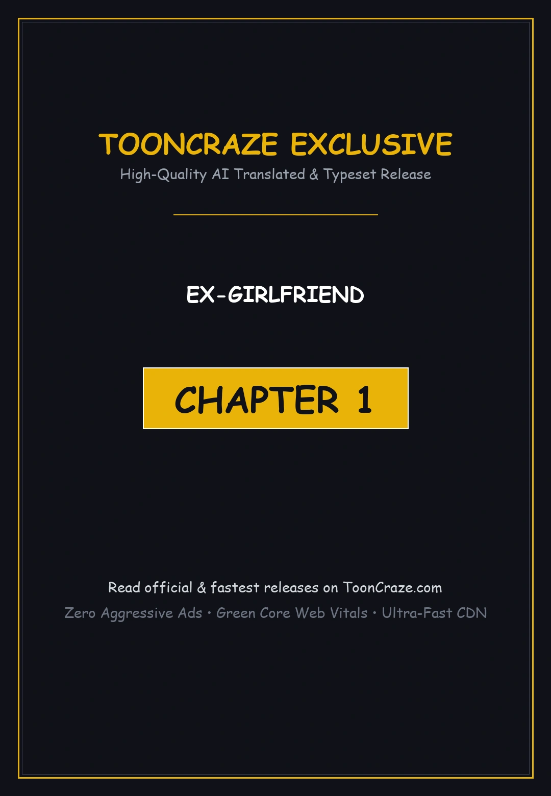 Ex-girlfriend Episode 1 - Page 1
