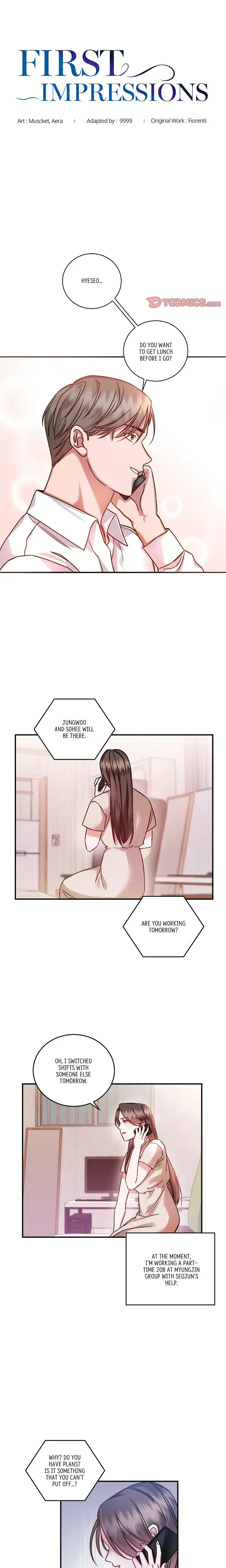 First Impressions Episode 2 - Page 1