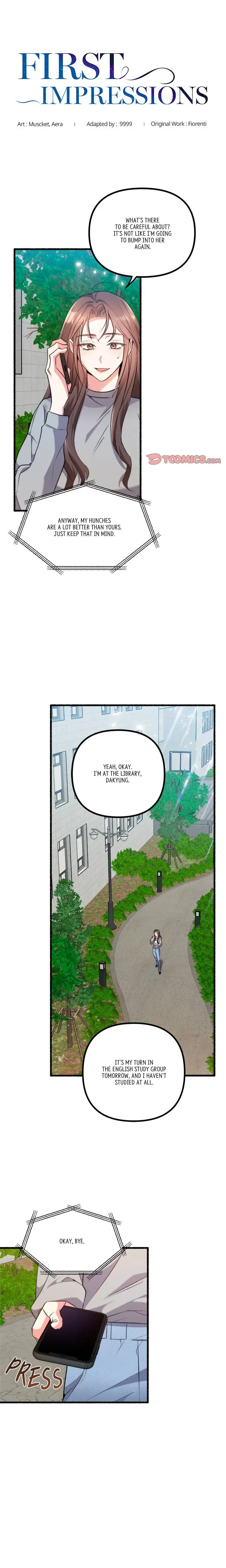 First Impressions Episode 21 - Page 1