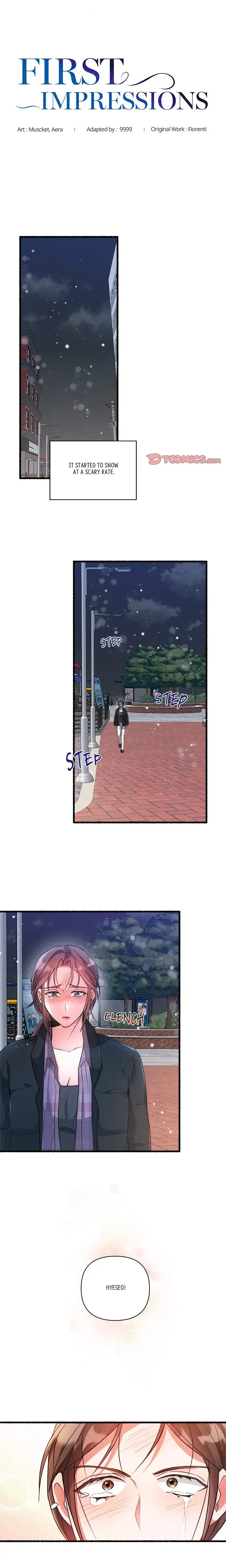 First Impressions Episode 22 - Page 1
