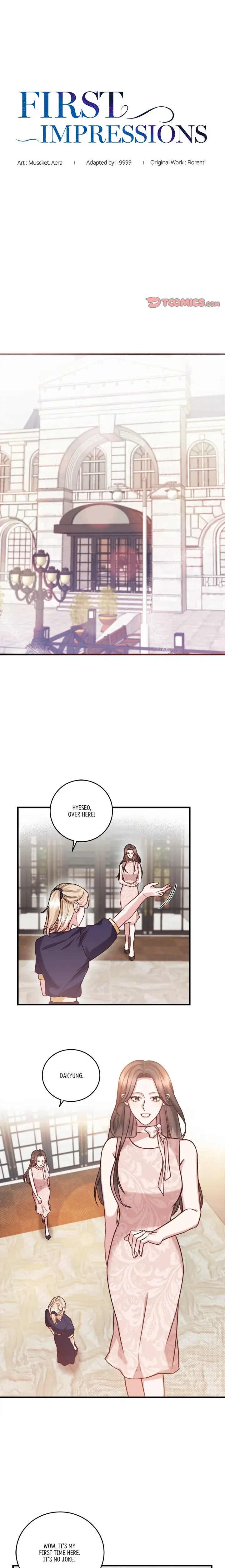 First Impressions Episode 4 - Page 1