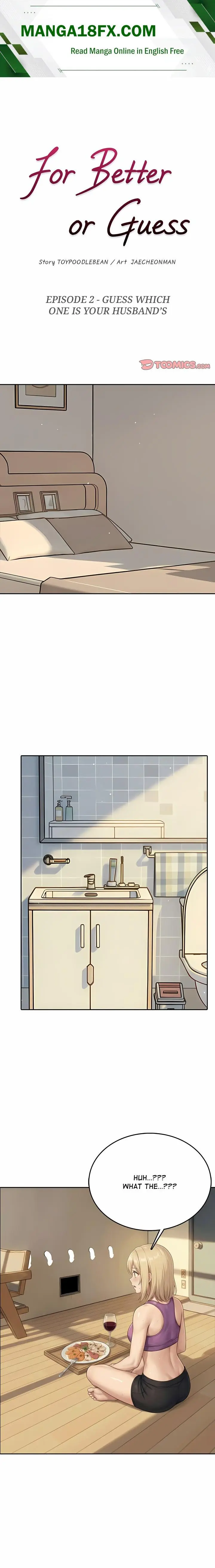 For Better or Guess Episode 2 - Page 1