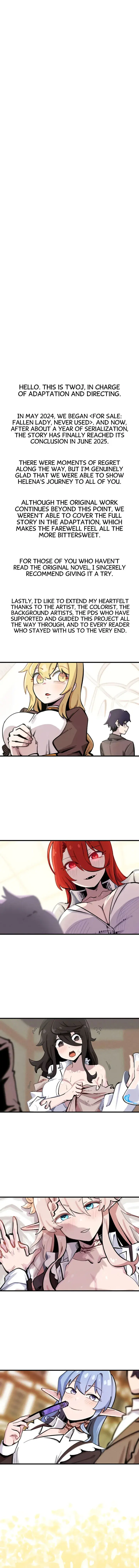 For Sale Fallen Lady, Never Used Episode 64.5 - Page 1