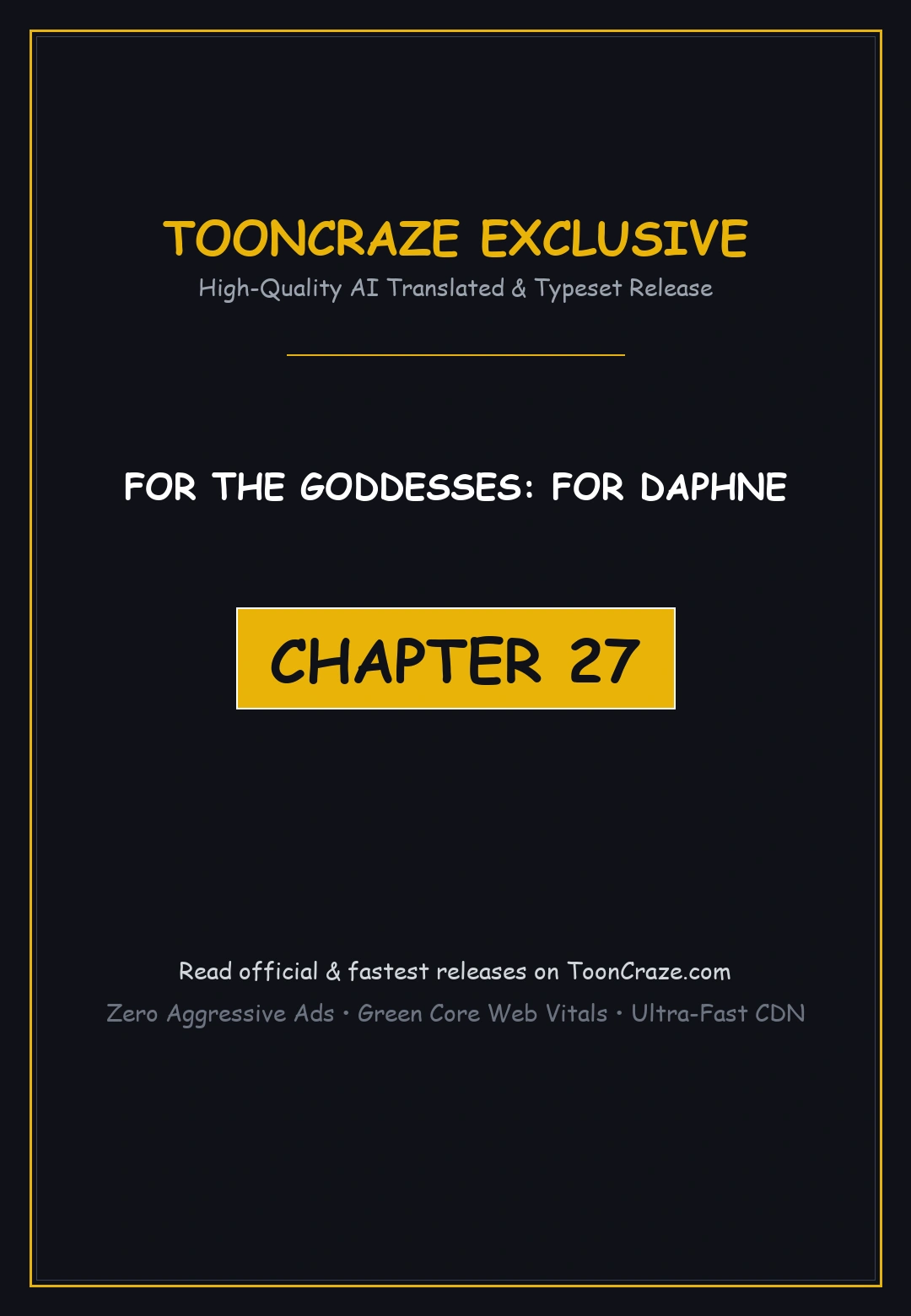For the Goddesses: for Daphne Episode 27 - Page 1