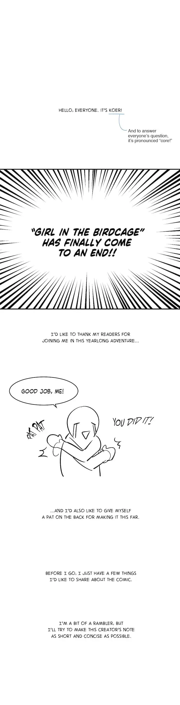 Girl in the Birdcage Episode 49.5 - Page 1