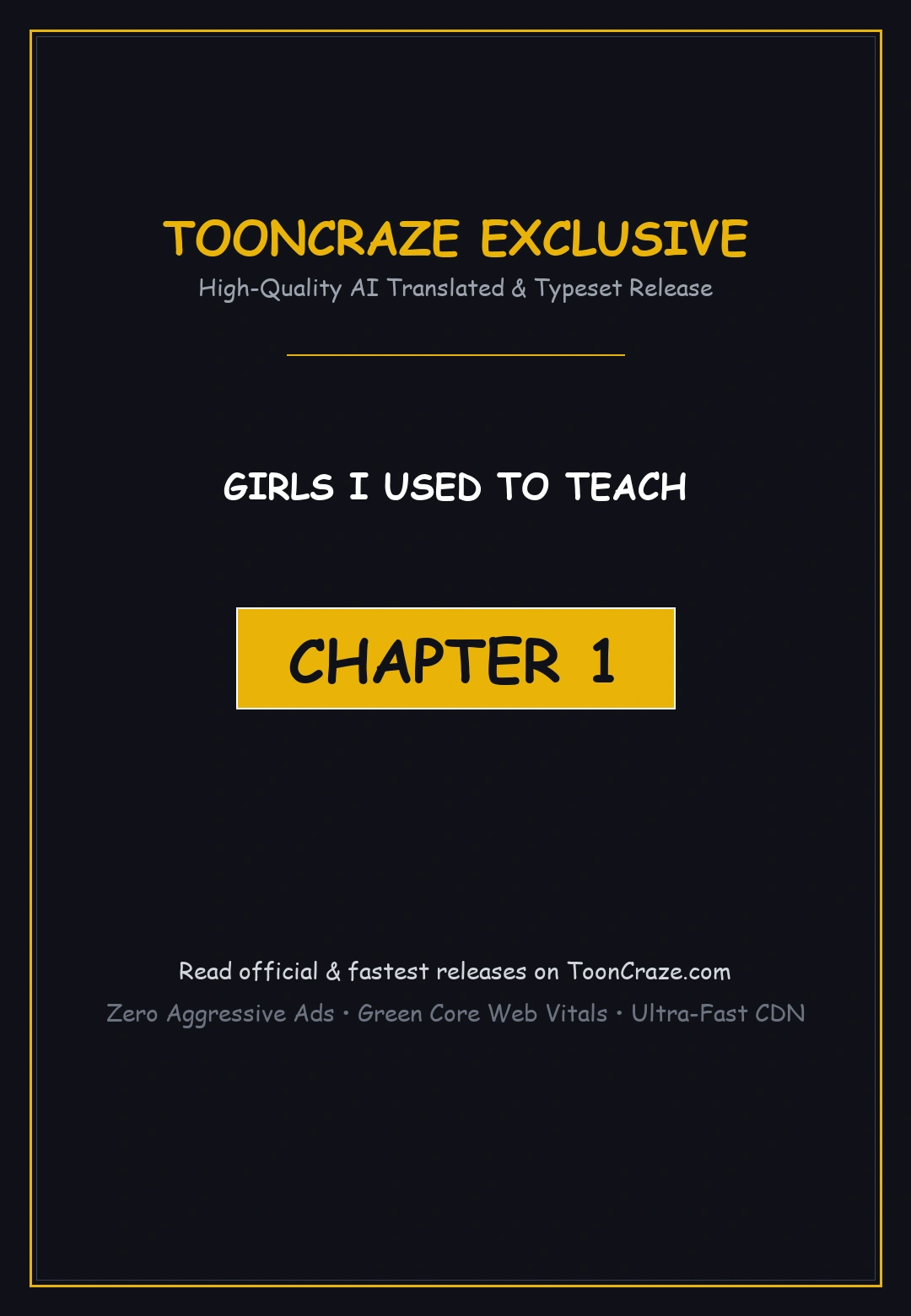 Girls I Used to Teach Episode 1 - Page 1