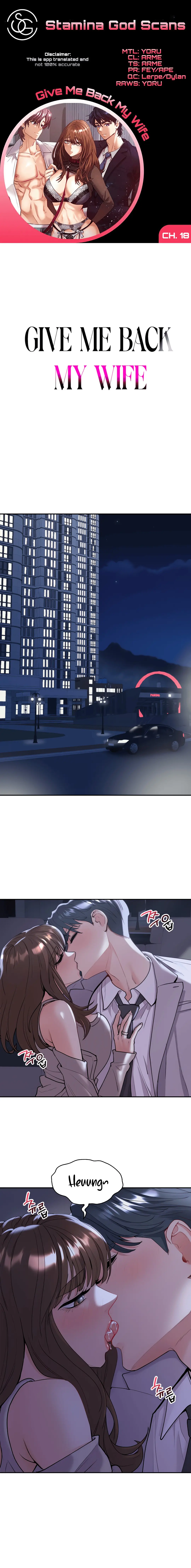 Give Me Back My Wife Episode 18 - Page 1