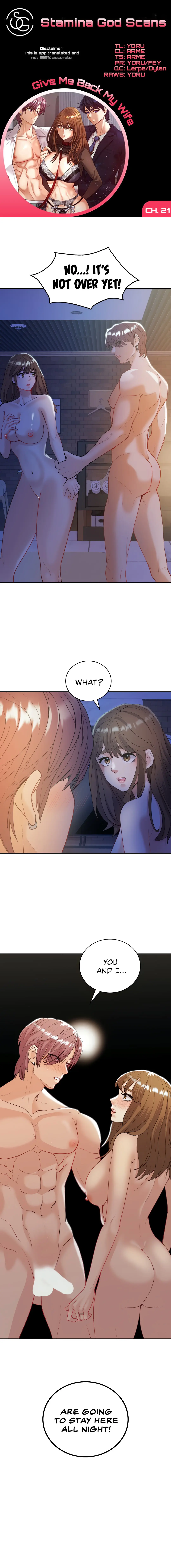 Give Me Back My Wife Episode 21 - Page 1