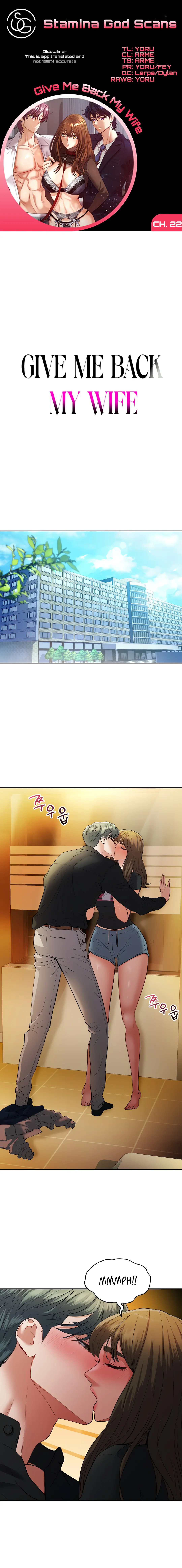 Give Me Back My Wife Episode 22 - Page 1