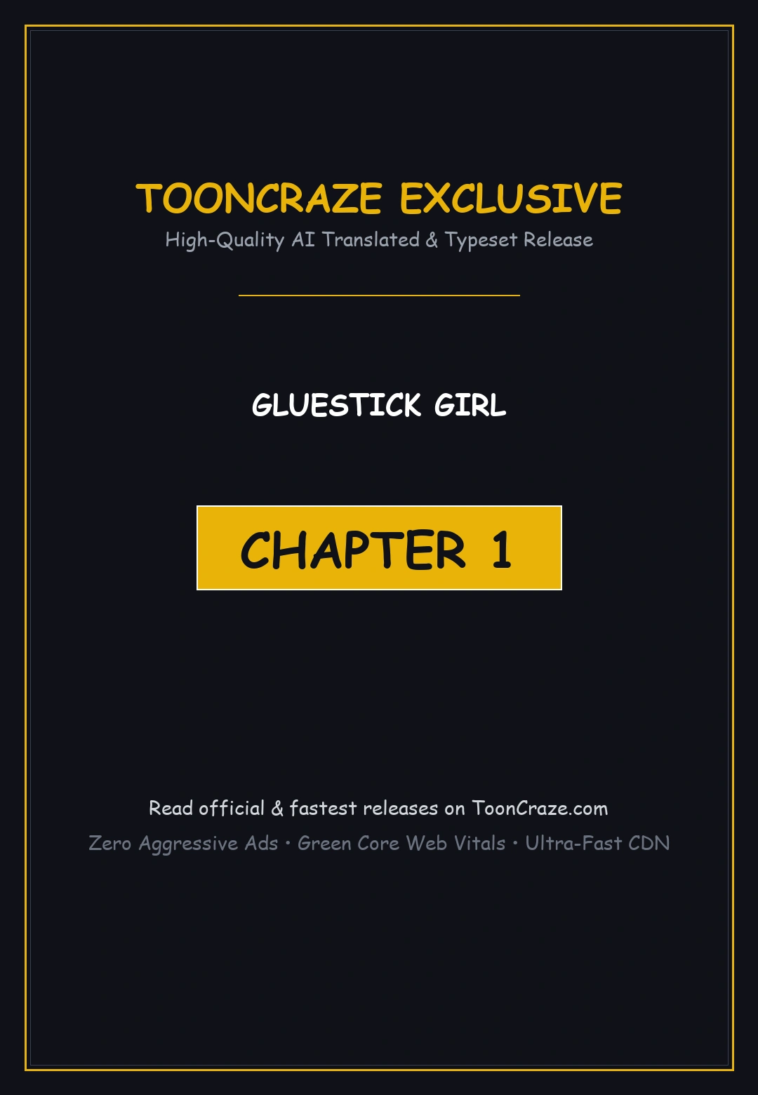 Gluestick Girl Episode 1 - Page 1