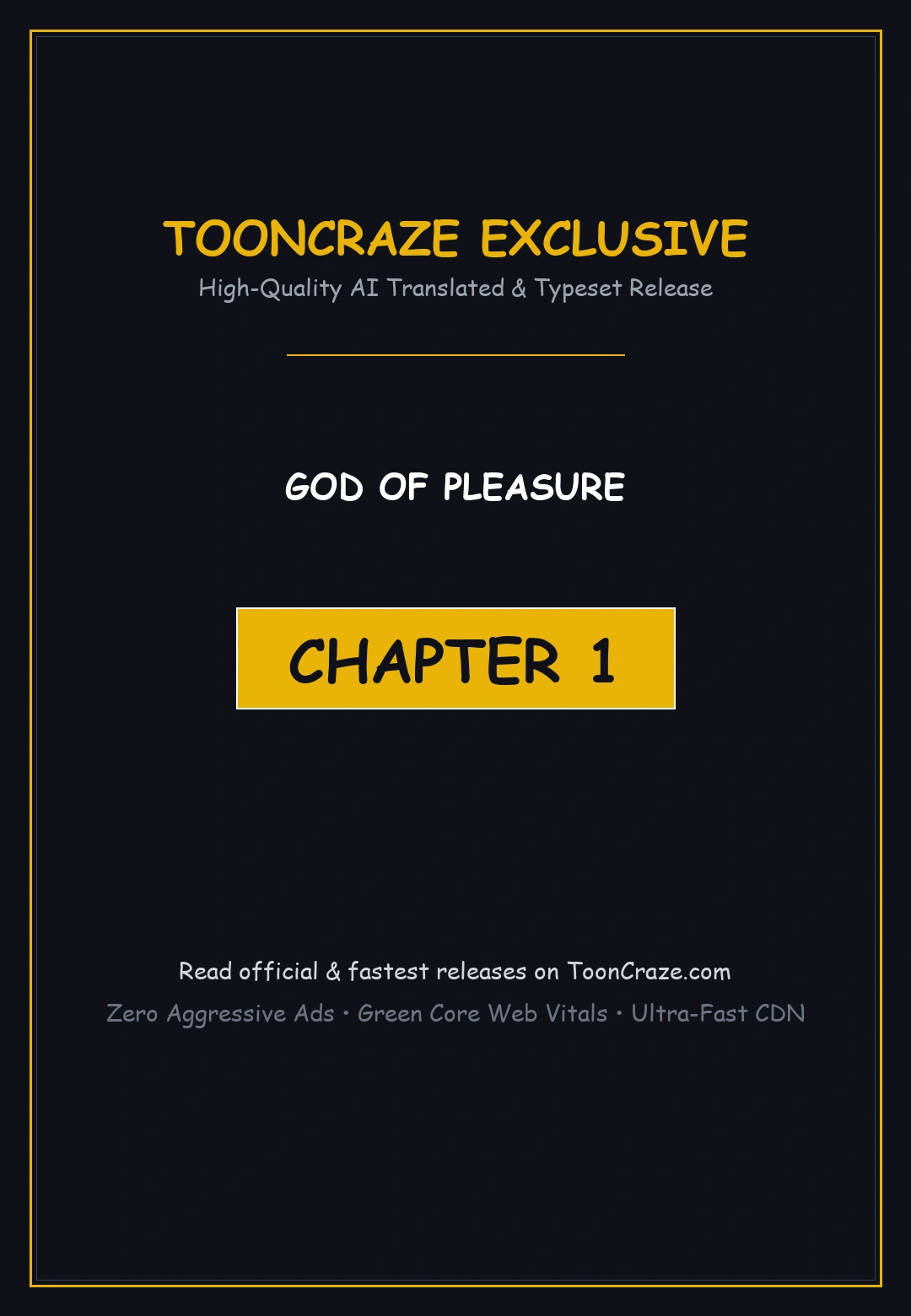God of Pleasure Episode 1 - Page 1