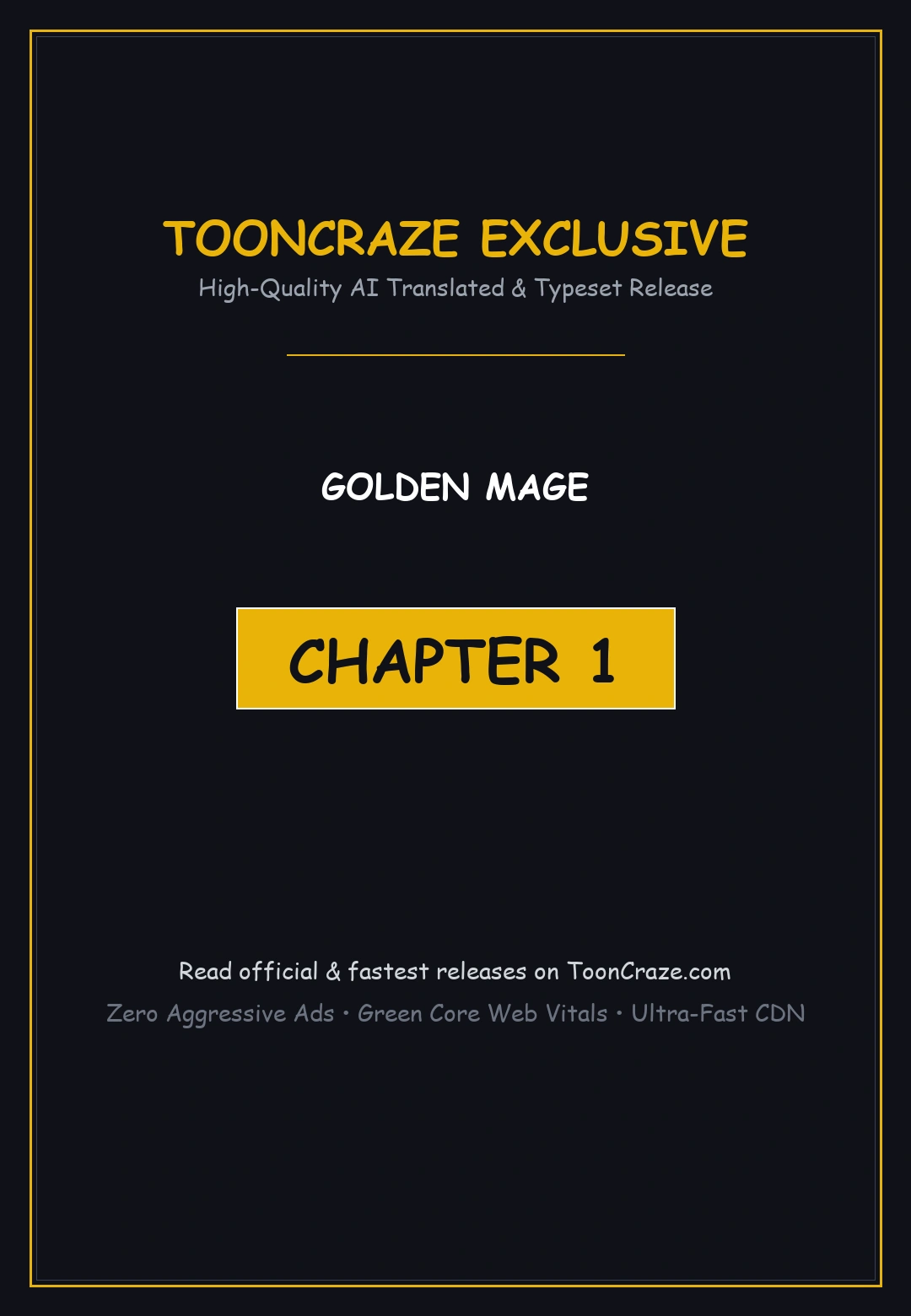 Golden Mage Episode 1 - Page 1