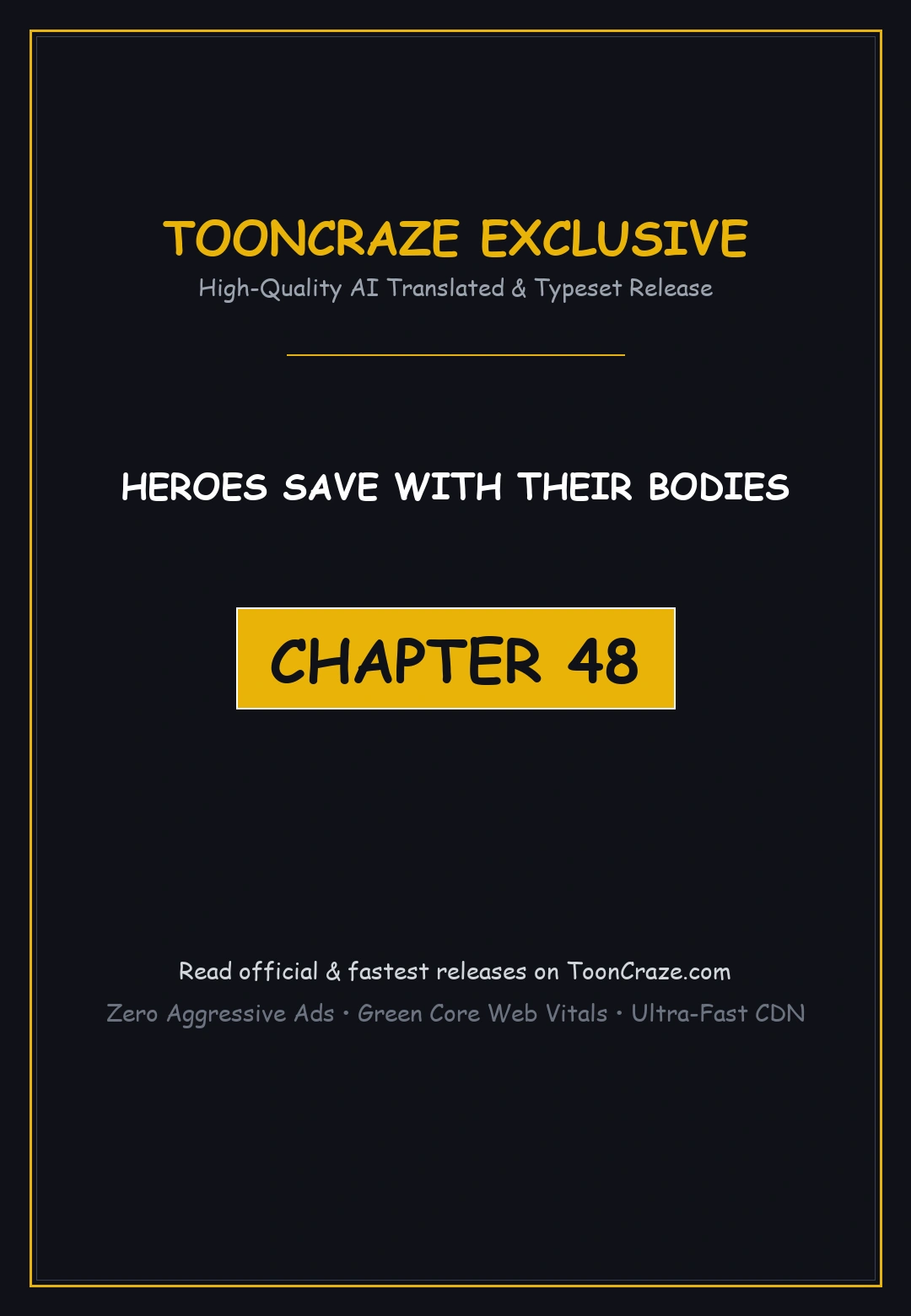 Heroes Save With Their Bodies Episode 48 - Page 1