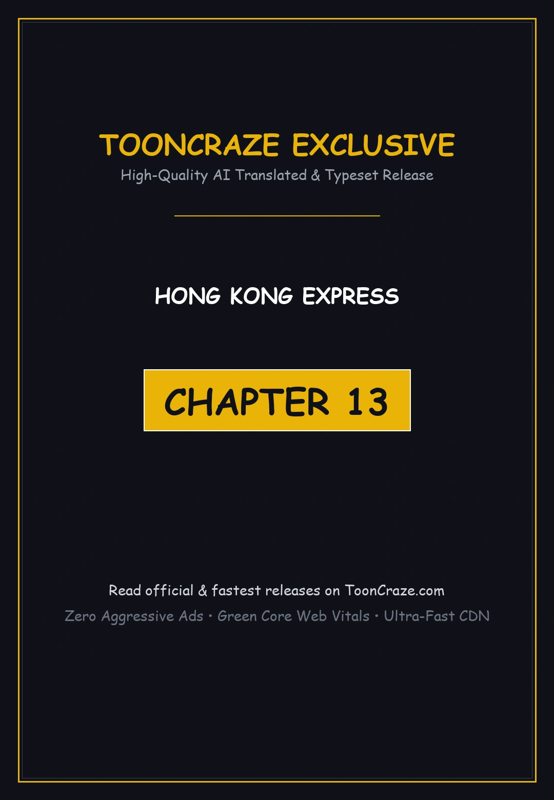 Hong Kong Express Episode 13 - Page 1