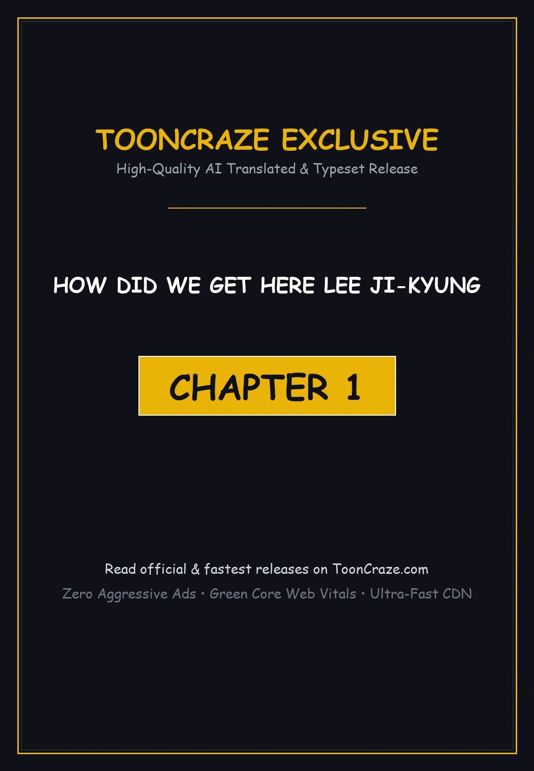 How did we get here Lee Ji-Kyung Episode 1 - Page 1