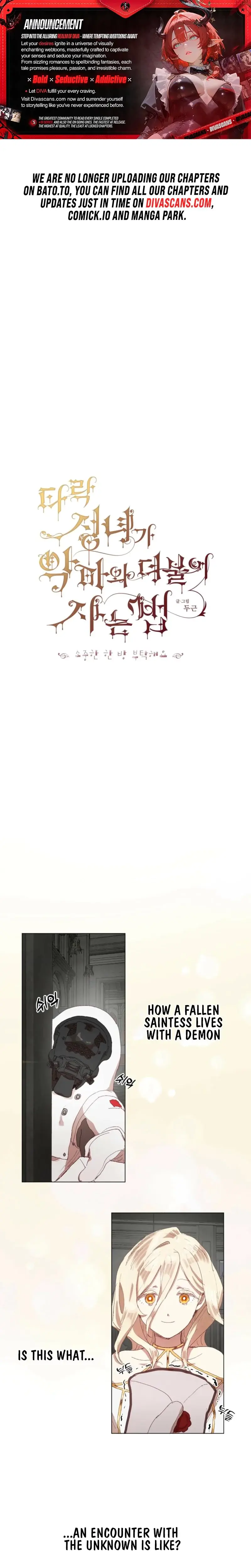 How the Fallen Saint Lives With the Devil Please Give Me One Precious Shot Episode 28 - Page 1