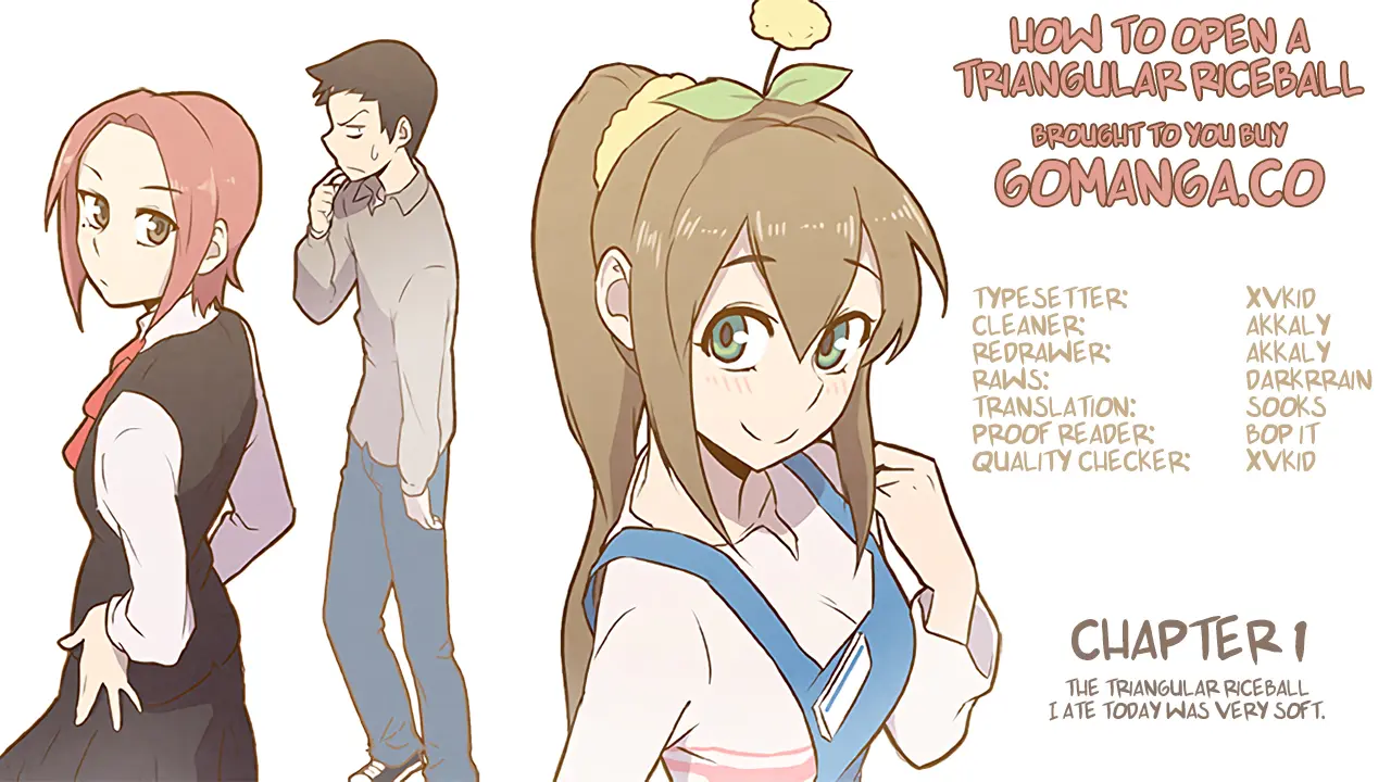 How to Open a Triangular Riceball Episode 1 - Page 1