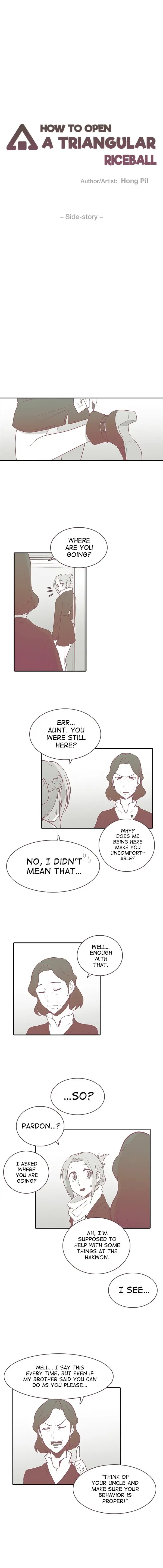 How to Open a Triangular Riceball Episode 90 - Page 1
