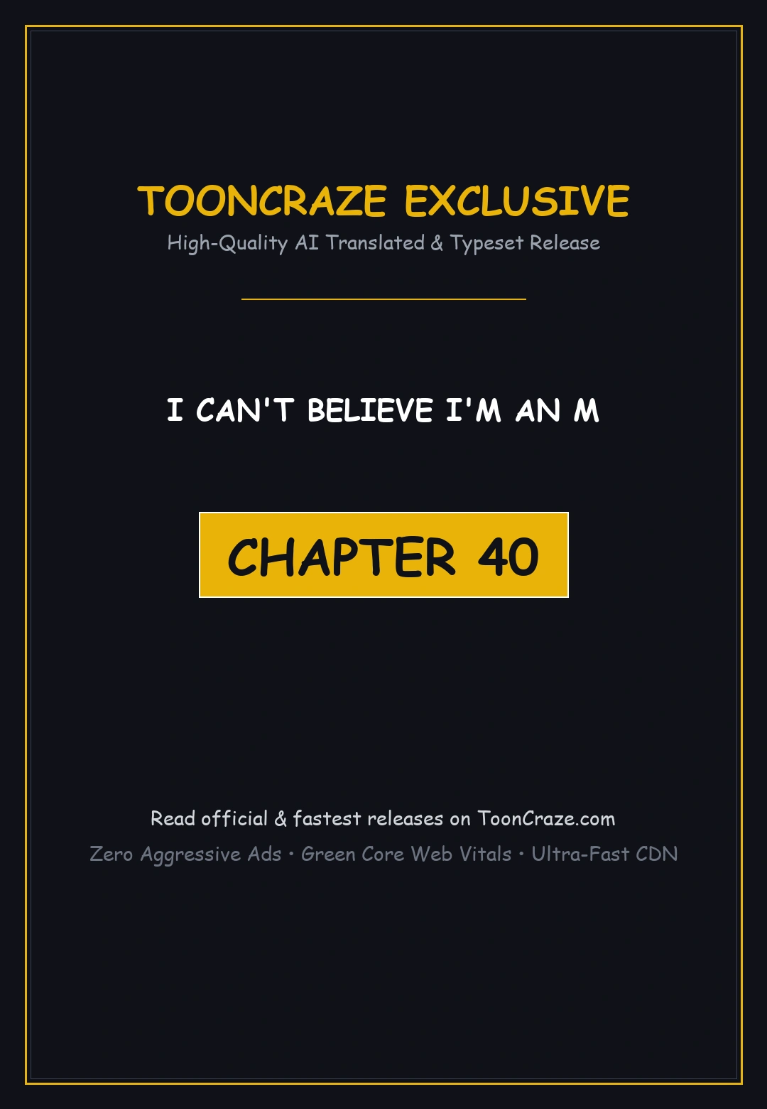 I Can't Believe I'm an M Episode 40 - Page 1